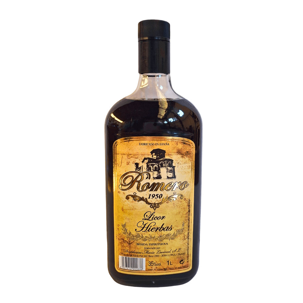 Licor de Hierbas 35º 1L. "ROMERO 1950"
