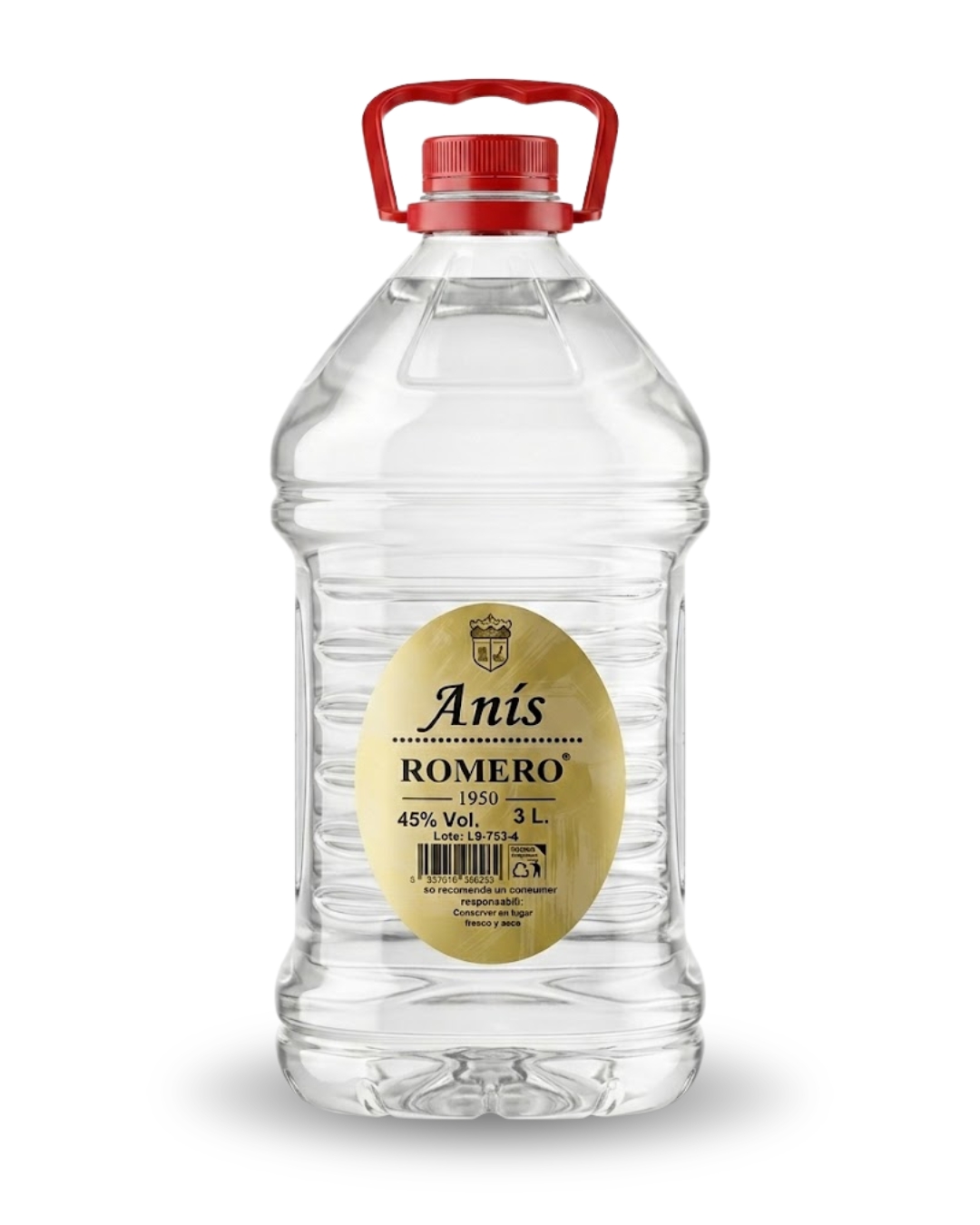 anis-4-5-º-romero-1-9-5-0 Anís seco 45º 3L. «ROMERO 1950» - Imagen 1
